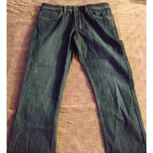 Buffalo David Bitton Jeans Men 32x34 Blue Driven Basic Straight Casual Pants